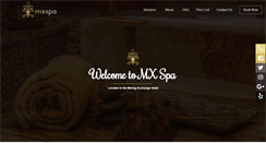 Desktop Screenshot of mxspa.com